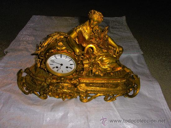 Relojes de carga manual: RELOJ DE SOBREMESA FRANCES - Foto 3