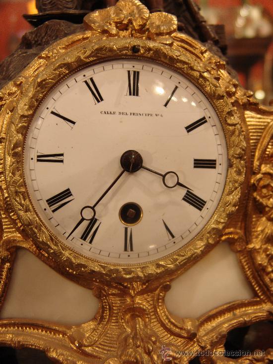 Relojes de carga manual: ANTIGUO RELOJ DE CALAMINA - Foto 3