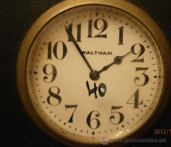 Relojes de carga manual: Reloj de viaje, Waltham - Foto 3