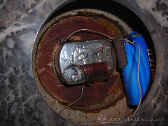 Relojes de carga manual: RELOJ EN MARMOL CON GUARNICION - Foto 6