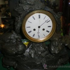 Relojes de carga manual: RELOJ -BODEGÓN- FRANCÉS S-XIX ESTAÑO?. Lote 36147591