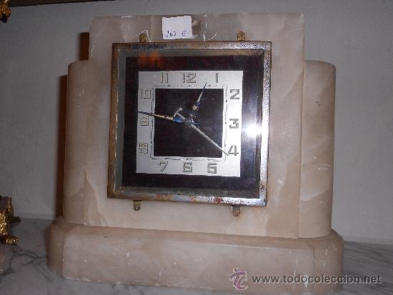 Relojes de carga manual: Reloj de m&aacute;rmol ART DECO - Foto 1