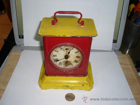 Relojes de carga manual: RELOJ ANTIGUO JUNCAS - Foto 2