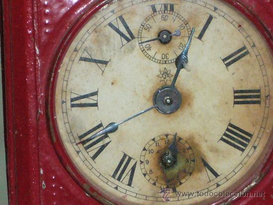 Relojes de carga manual: RELOJ ANTIGUO JUNCAS - Foto 3