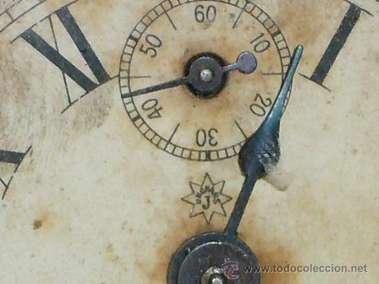 Relojes de carga manual: RELOJ ANTIGUO JUNCAS - Foto 4