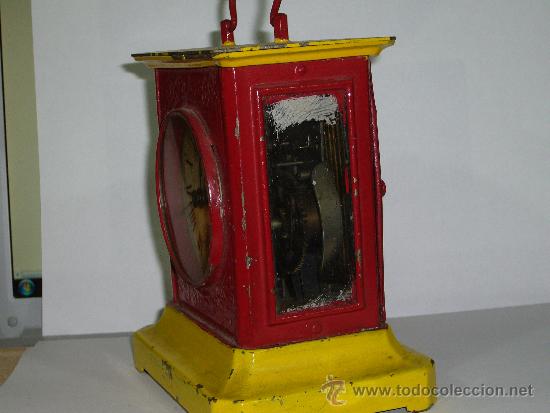 Relojes de carga manual: RELOJ ANTIGUO JUNCAS - Foto 6