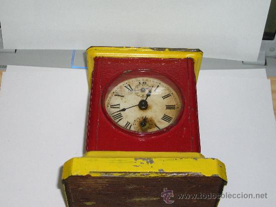 Relojes de carga manual: RELOJ ANTIGUO JUNCAS - Foto 12