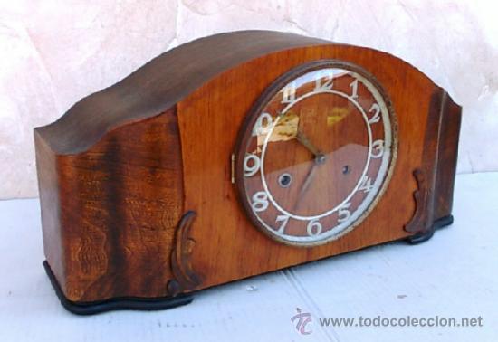 Relojes de carga manual: reloj antiguo de chimenea , funcionando correctamente, rel365 - Foto 1