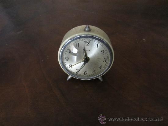 Relojes de carga manual: reloj despertador - Foto 1