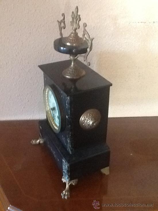 Relojes de carga manual: RELOJ FRANCES EN MARMOL - Foto 2