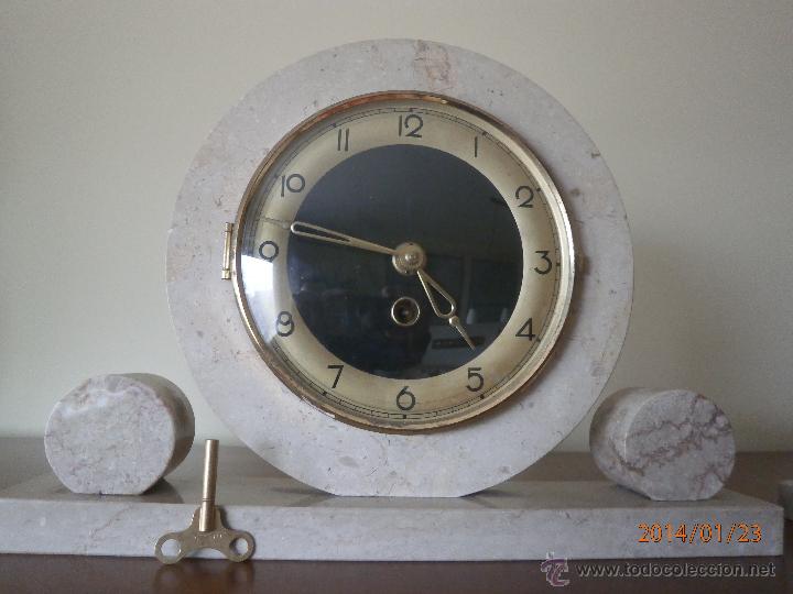 Relojes de carga manual: RELOJ ART D&Eacute;CO CON GUARNICI&Oacute;N. - Foto 4