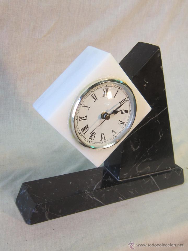Relojes de carga manual: RELOJ QUARTZ EN MARMOL - Foto 6