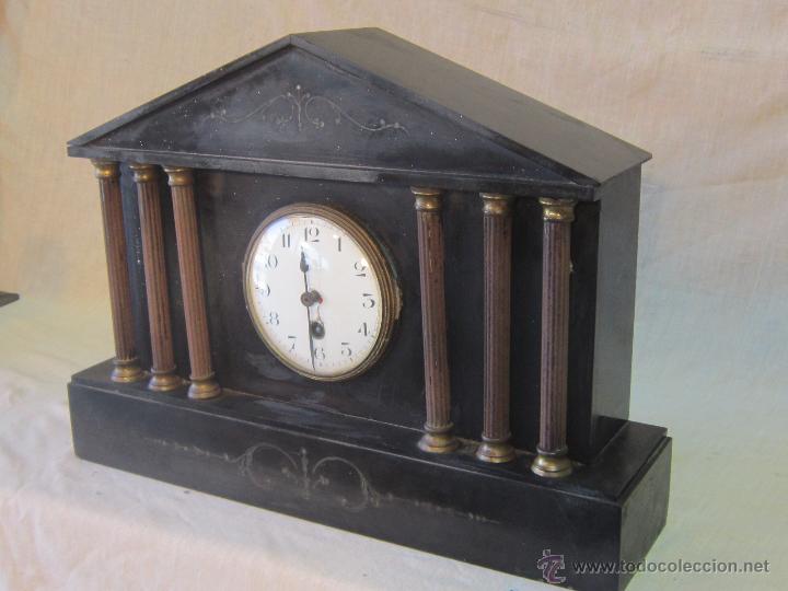 Relojes de carga manual: RELOJ SOBREMESA EN MARMOL - Foto 2