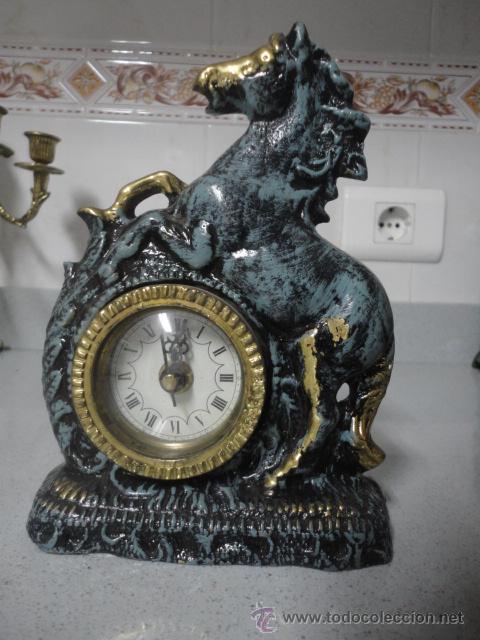 Relojes de carga manual: reloj sobremesa caballo - Foto 1
