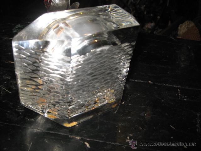 Relojes de carga manual: Reloj de mesa de cristal, funcionando a pila - Foto 2