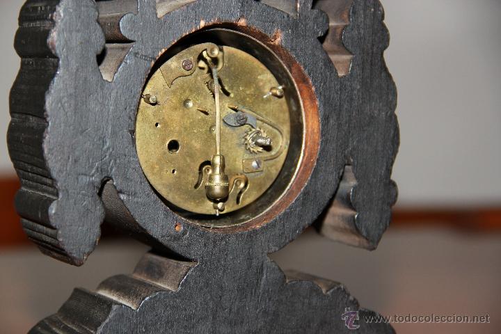 Relojes de carga manual: ANTIGUO RELOJ DE SOBREMESA - Foto 4