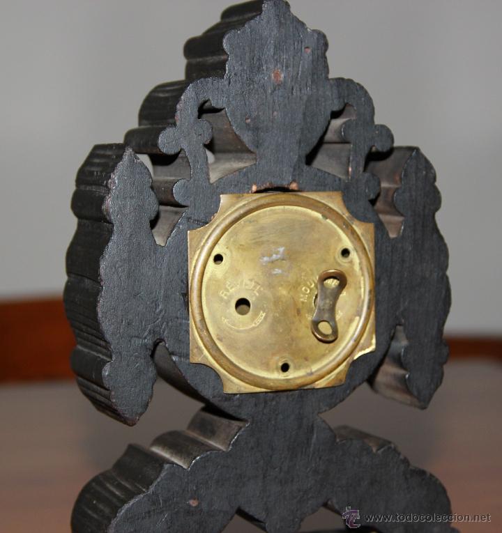Relojes de carga manual: ANTIGUO RELOJ DE SOBREMESA - Foto 7