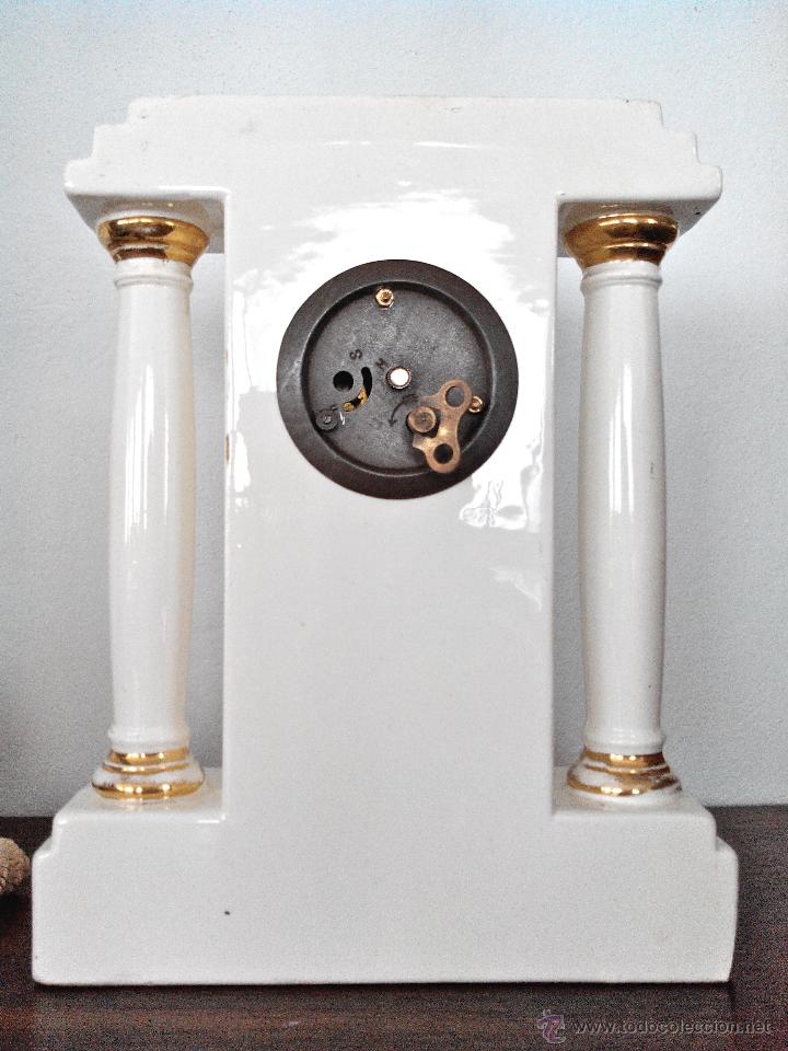 Relojes de carga manual: Reloj antiguo de sobremesa - Foto 2