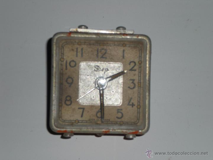 Relojes de carga manual: Reloj marca DEP 6x6cm - Foto 1
