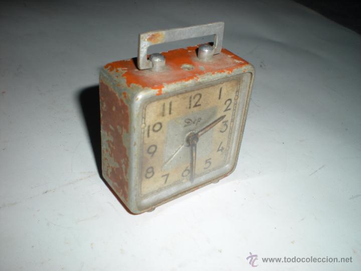 Relojes de carga manual: Reloj marca DEP 6x6cm - Foto 4