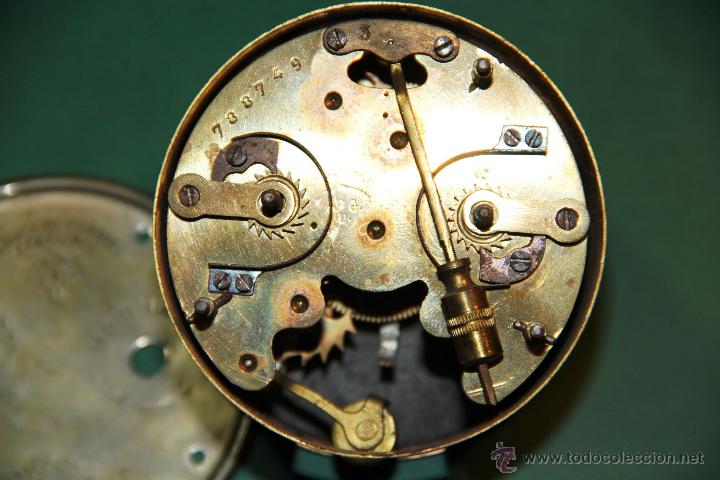 Relojes de carga manual: ANTIGUO RELOJ CON ESCAPE DE PENDULO LENZKIRCH - Foto 6