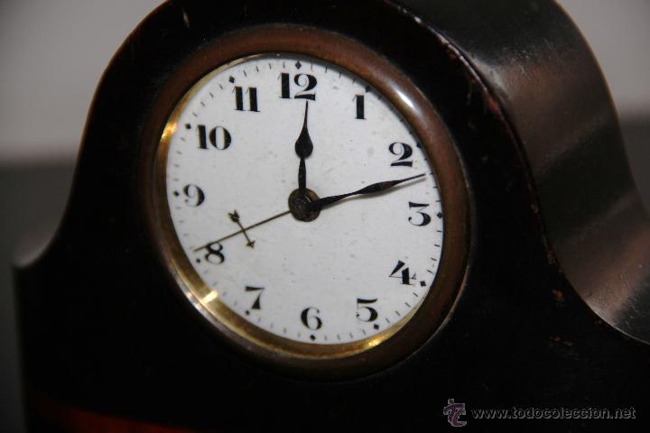 Relojes de carga manual: ANTIGUO RELOJ DE SOBREMESA - Foto 2