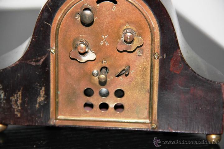 Relojes de carga manual: ANTIGUO RELOJ DE SOBREMESA - Foto 3