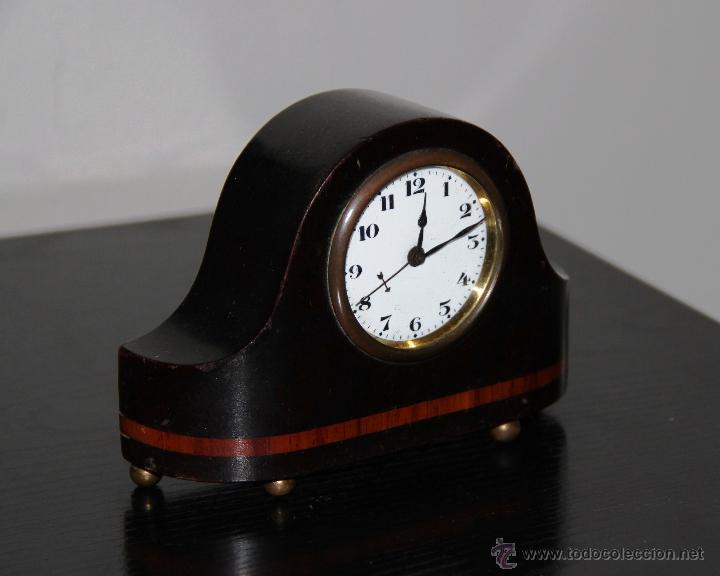 Relojes de carga manual: ANTIGUO RELOJ DE SOBREMESA - Foto 5