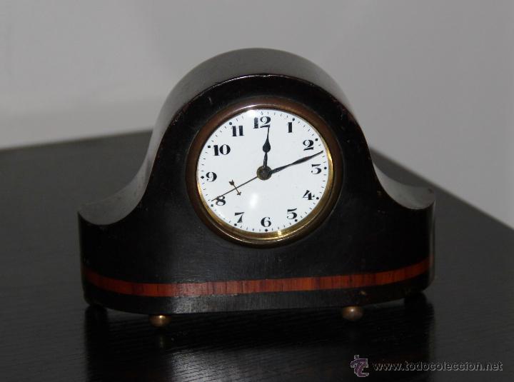 Relojes de carga manual: ANTIGUO RELOJ DE SOBREMESA - Foto 6