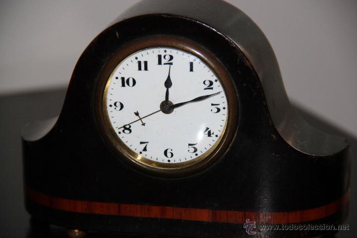 Relojes de carga manual: ANTIGUO RELOJ DE SOBREMESA - Foto 7