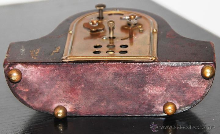 Relojes de carga manual: ANTIGUO RELOJ DE SOBREMESA - Foto 8