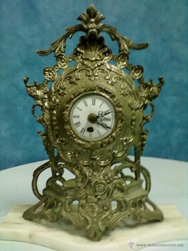 Relojes de carga manual: RELOJ BRONCE PLATEADO PARA ARREGLAR. - Foto 2