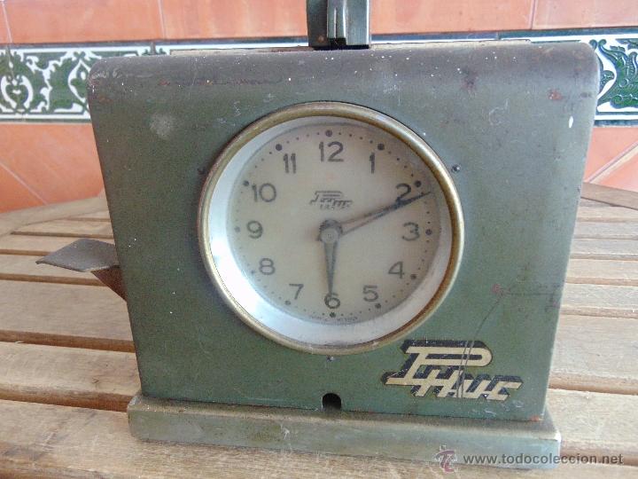 maquina reloj para fichar trabajadores en centr - Comprar Relógios antigos  de mesa no todocoleccion