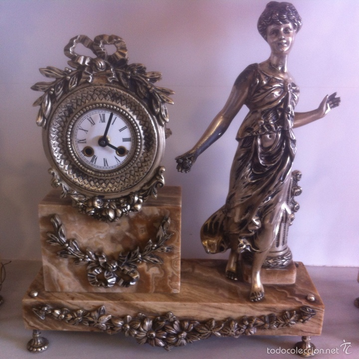 Relojes de carga manual: RELOJ Y CANDELABROS - Foto 1