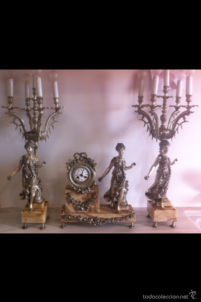 Relojes de carga manual: RELOJ Y CANDELABROS - Foto 16