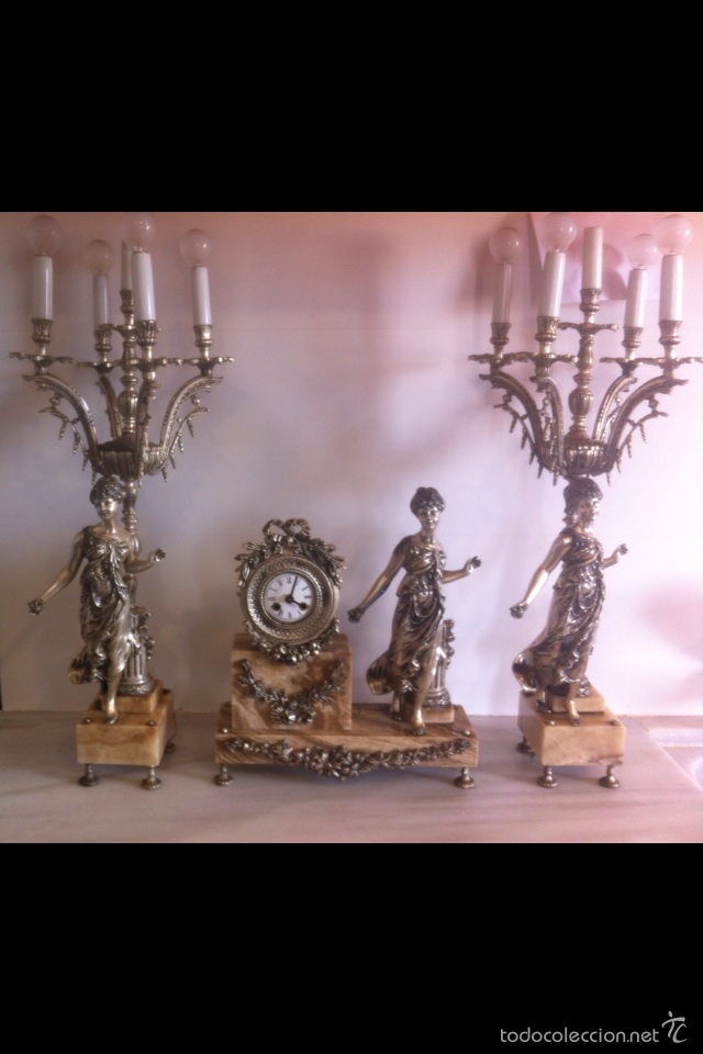 Relojes de carga manual: RELOJ Y CANDELABROS - Foto 17