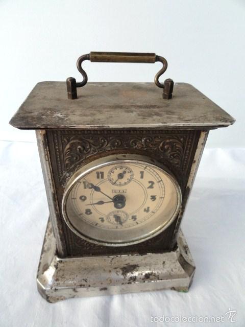Relojes de carga manual: ANTIGUO RELOJ DE CARRUAJE. - Foto 8