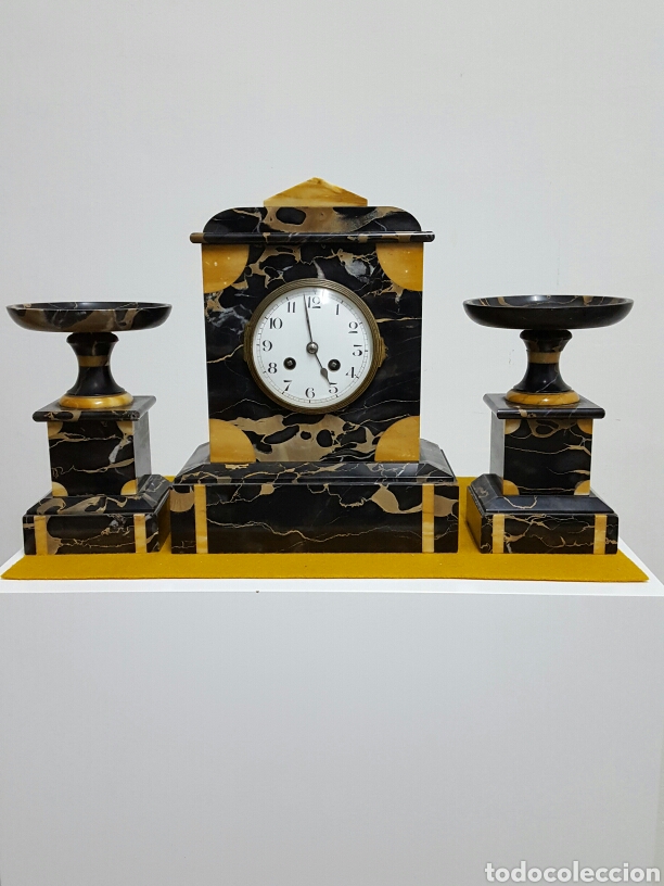 Relojes de carga manual: Reloj marmol SXIX. - Foto 1