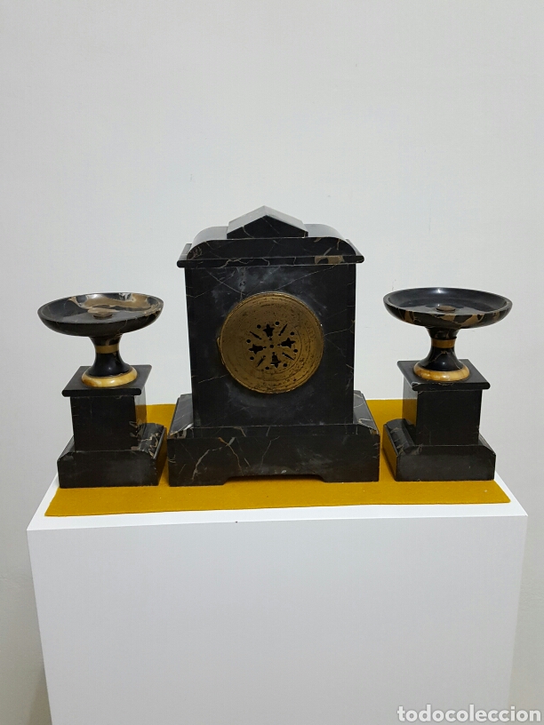 Relojes de carga manual: Reloj marmol SXIX. - Foto 5