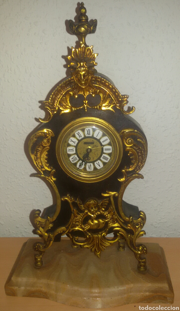 Relojes de carga manual: Antiguo Reloj Aleman A Cuerda. - Foto 1