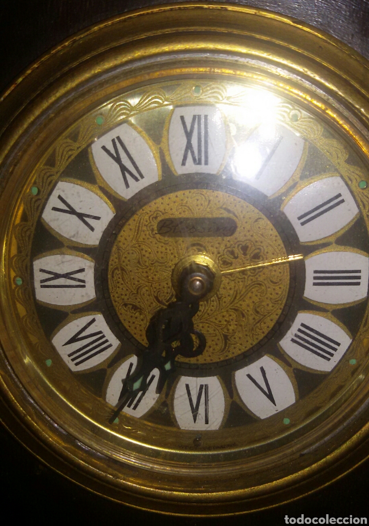 Relojes de carga manual: Antiguo Reloj Aleman A Cuerda. - Foto 2