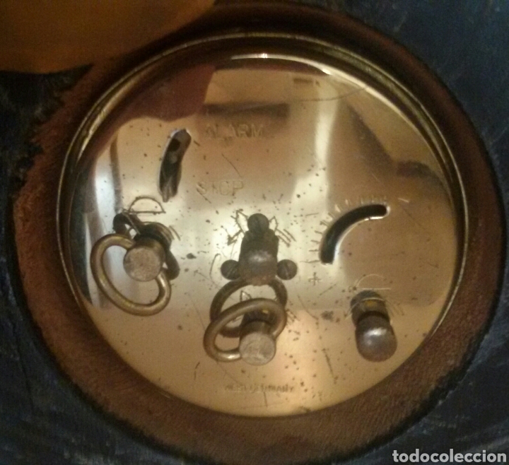 Relojes de carga manual: Antiguo Reloj Aleman A Cuerda. - Foto 4
