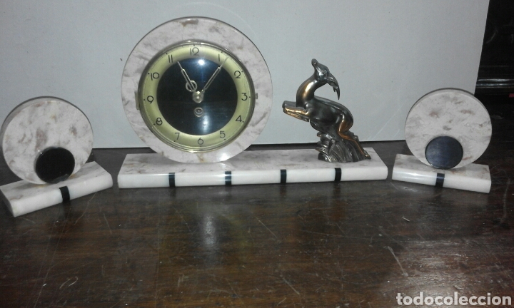 Relojes de carga manual: reloj de m&aacute;rmol aldeco - Foto 1