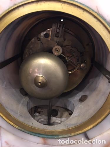 Relojes de carga manual: RELOJ NAPOLE&Oacute;N III DE M&Aacute;RMOL BLANCO - Foto 8