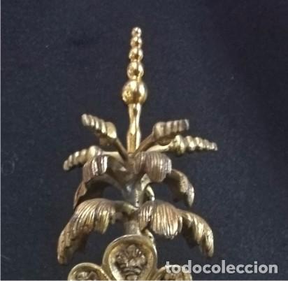 Relojes de carga manual: RELOJ DE CHIMENEA BRONCE Y M&Aacute;RMOL - Foto 6