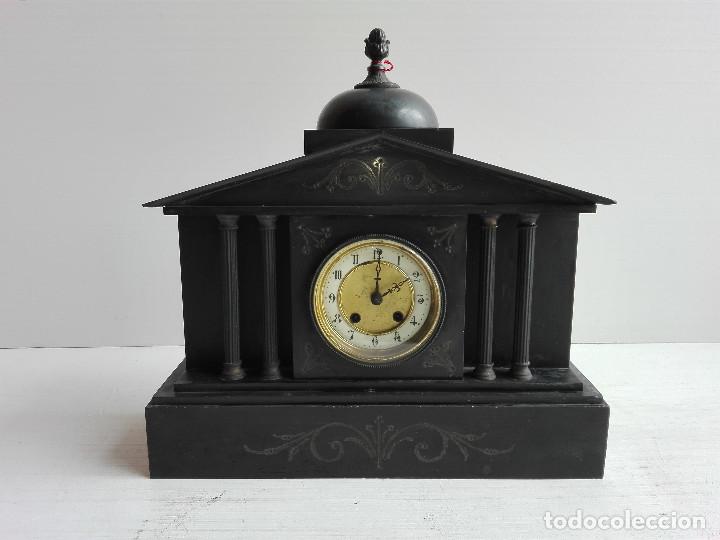 Relojes de carga manual: RELOJ FRANCES DE CHIMENEA - Foto 1