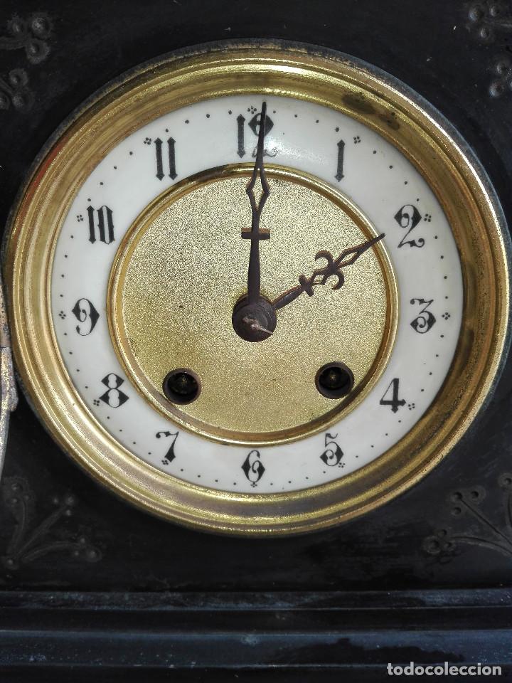 Relojes de carga manual: RELOJ FRANCES DE CHIMENEA - Foto 5