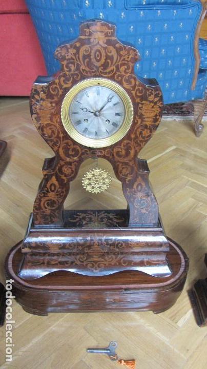Relojes de carga manual: RELOJ FRANCES SIGLO XIX - Foto 2