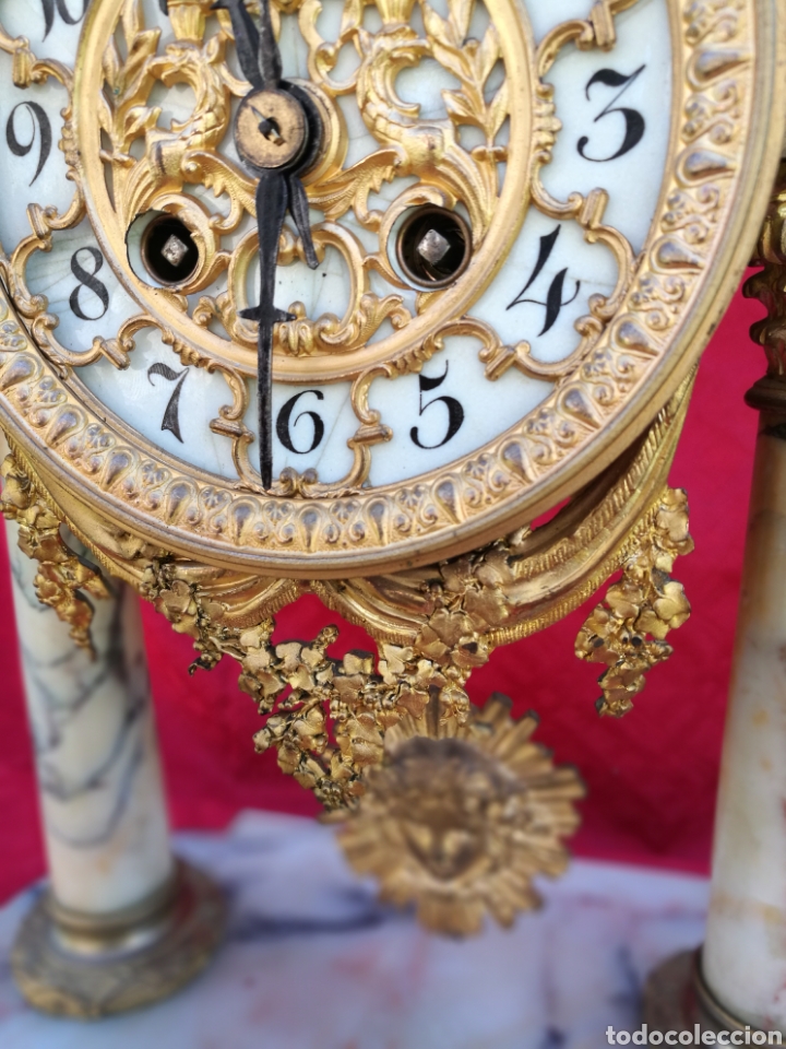 Relojes de carga manual: Reloj siglo XIX - Foto 7