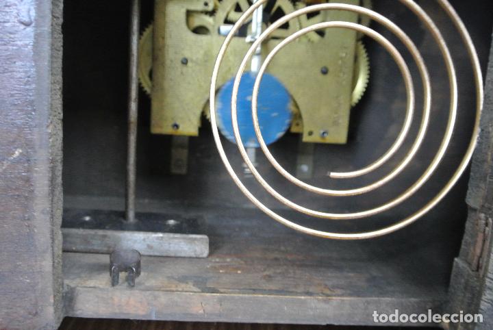 Relojes de carga manual: Reloj largo de sobremesa, en madera - Foto 15